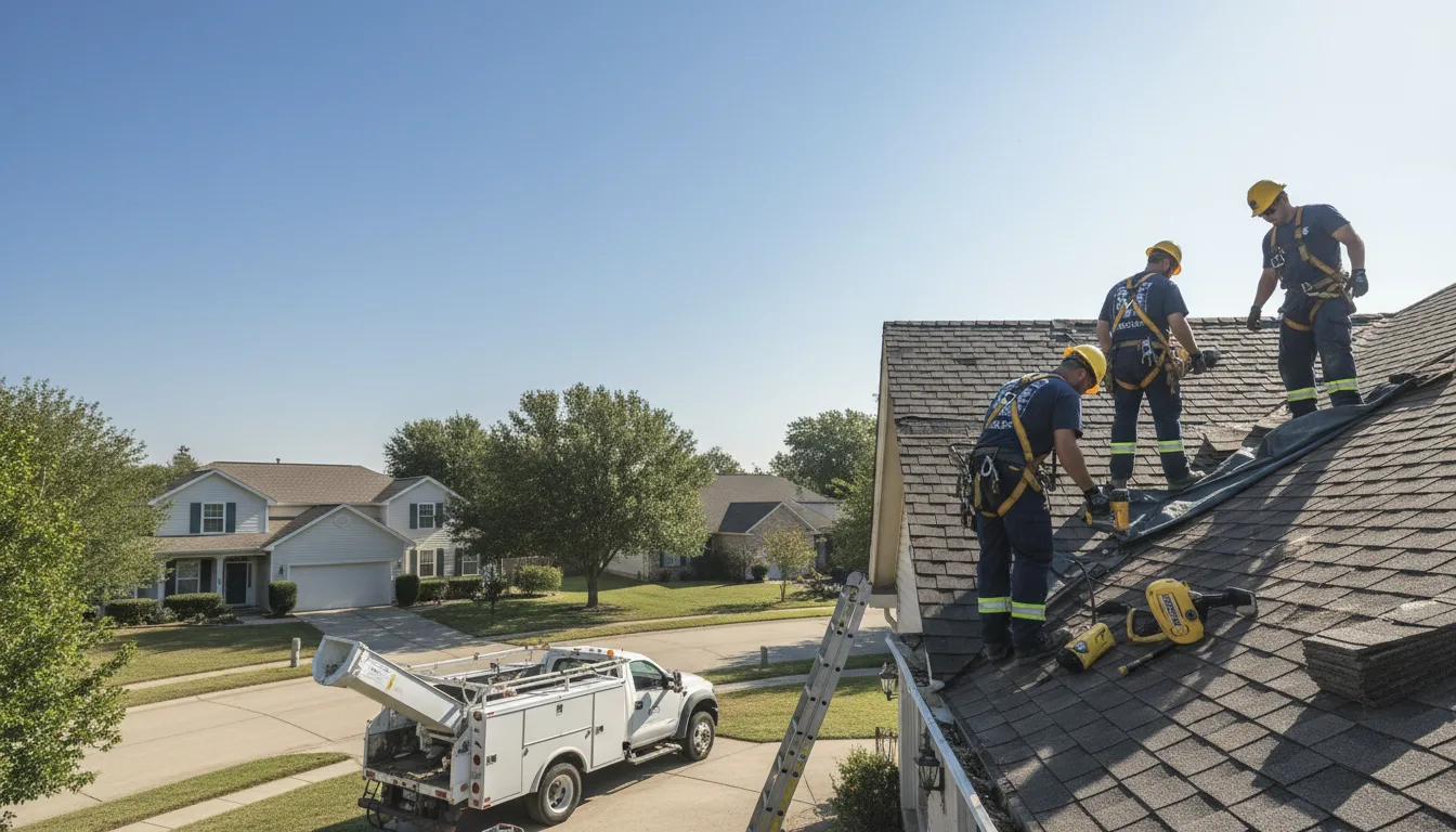 Emergency Roof Repair in Hallettsville, TX near me